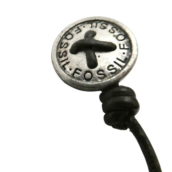 FOSSIL silver nugget beaded bracelet - Picture 6 of 6